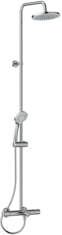 Душевая стойка Ideal Standard CERATHERM T25 A7590AA с термостатом и изливом хром